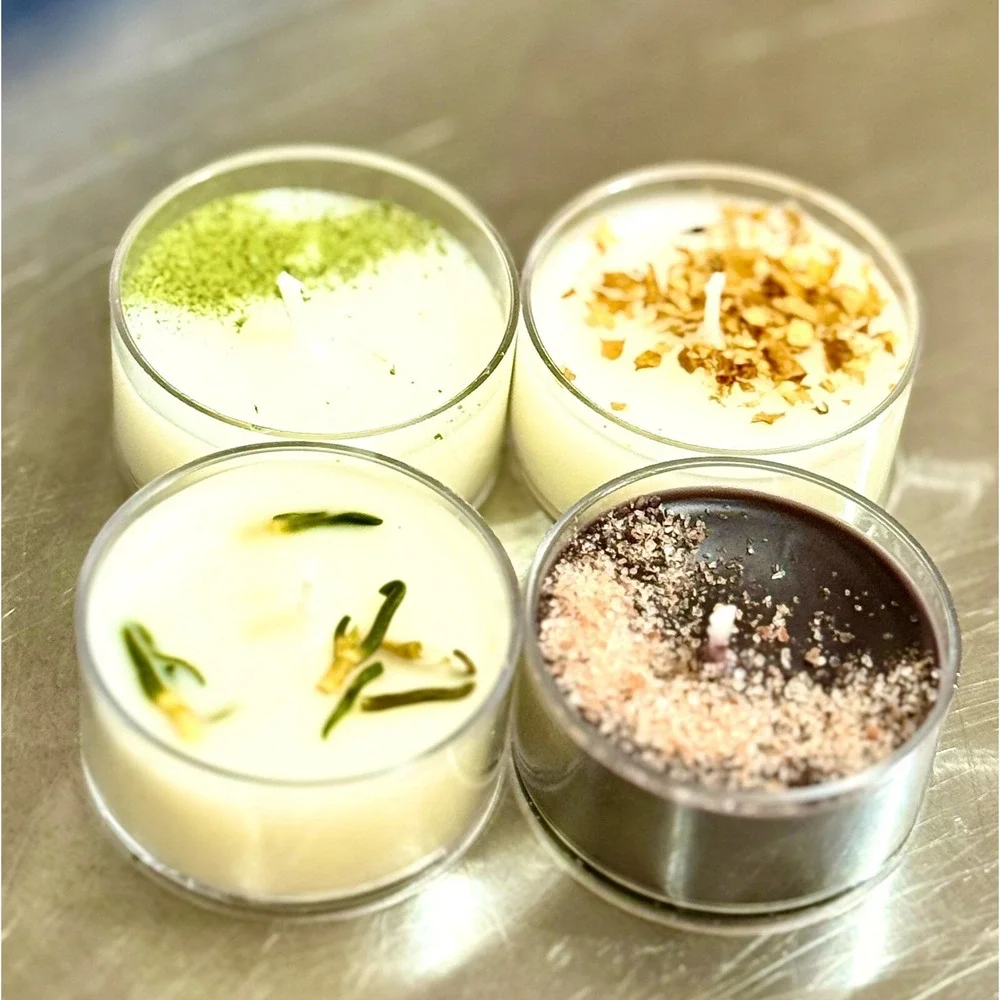 Aromatherapy Organic Candles Set of 4‎ Scented Candles Decorative Candles Gift